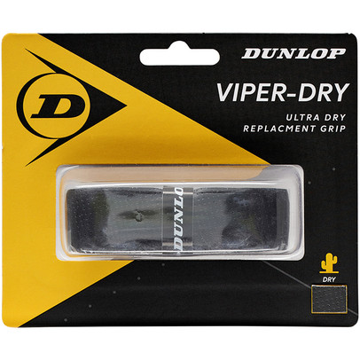 Dunlop D Tac Viper Dry Basic Grip 1 Pc. Black