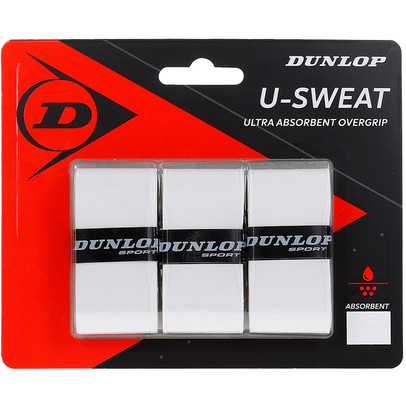 Dunlop D Tac U-Sweat Overgrip 3 Pcs. White