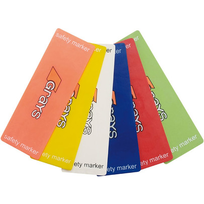 Grays Safety Markers 6 pieces