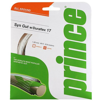 Prince Synthetic Gut Duraflex Set White