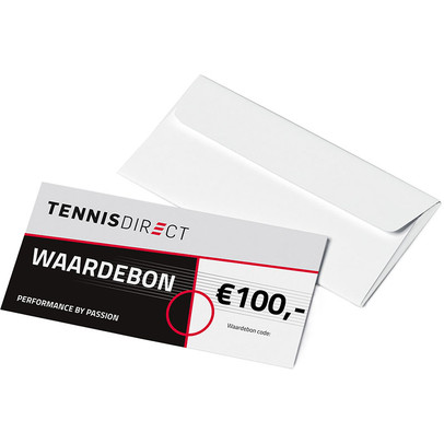 TennisDirect Waardebon € 100,-