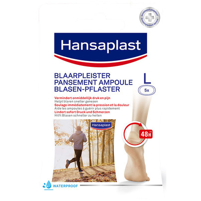 Hansaplast Blister Plasters Large 5 piec