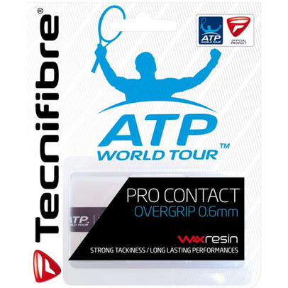 Tecnifibre Pro Contact Overgrip 3 Pcs. White