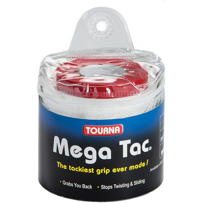 Tourna Mega Tac Overgrip 30 Stk. Weiß