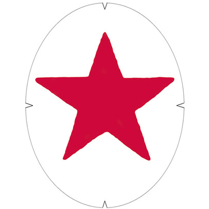 Schablon Stjärna