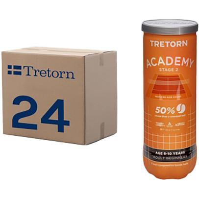 Tretorn Academy Oranje 24x3 St. (6 Dozijn)