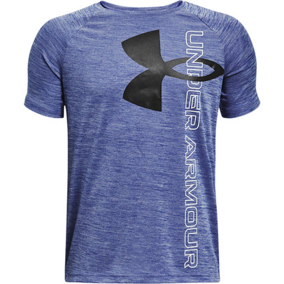 Under Armour Tech Logo Hybrid Tee Jongens