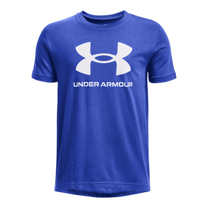 Under Armour Tech Logo Hybrid Tee Jongens