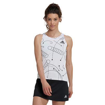 adidas Club Primegreen Graphic Tank