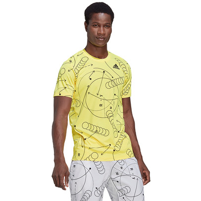 adidas Club Primegreen Graphic Tee