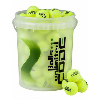 Balls Unlimited Code Green Bag + Bucket 60 Stuks