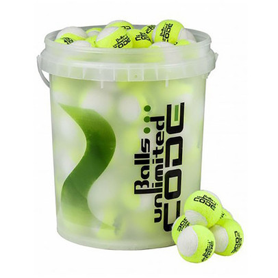 Balls Unlimited Code Green White Bag + Bucket 60st