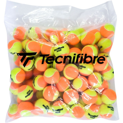 Tecnifibre XLD Tränare Polybag 72 st. Gul/Orange
