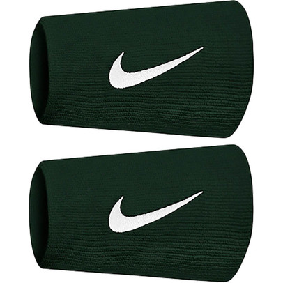 Nike Tennis Premier Doublewide Wristbands Green