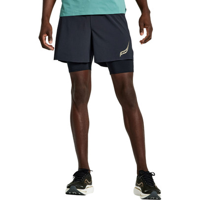 Saucony Pinnacle 5'' 2in1 Short Herren
