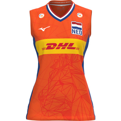 Mizuno Nederlands Volleybalteam Repl. Shirt Wome