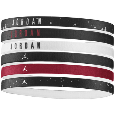 Jordan Elastic Hairbands 6-pack