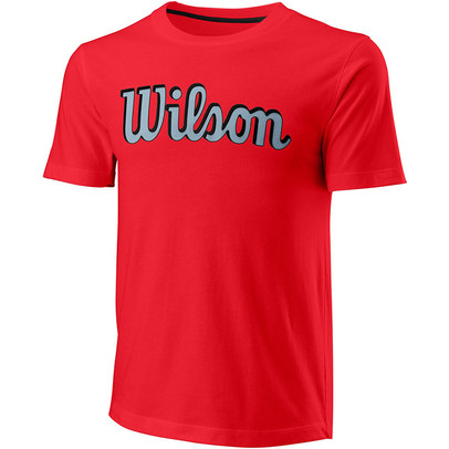 Wilson Script Ctn Tee Slimfit