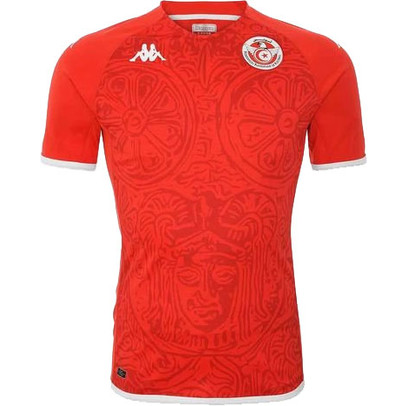 Kappa Tunesien Heim Trikot