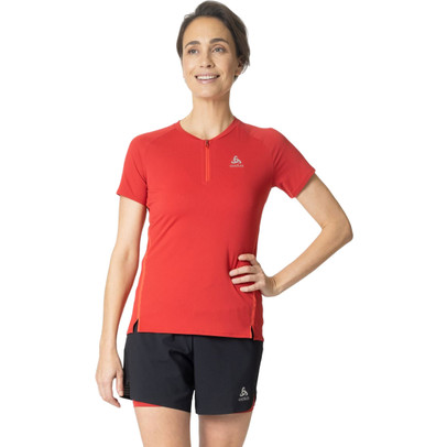 ODLO X-Alp Crew Neck 1/2 Zip T-Shirt Dam