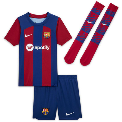 Nike FC Barcelona Thuis Tenue Little Kids