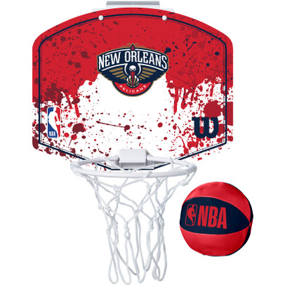 Wilson NBA Team Mini Hoop N.O. Pelicans