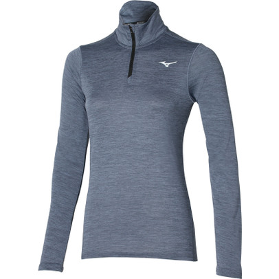 Mizuno Impulse Core Long-Sleeve Half-Zip Damen