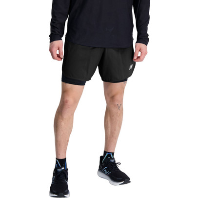 New Balance Q Speed 6'' 2in1 Short Herren