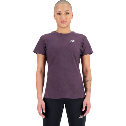 New Balance Q Speed Jacquard T-Shirt Damen