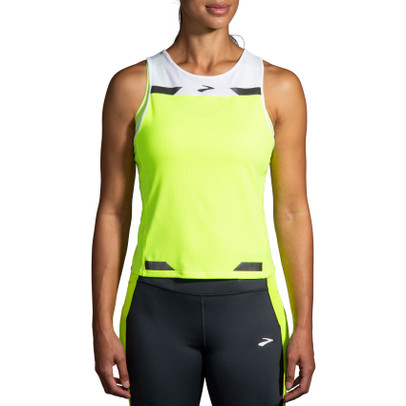Brooks Run Visible Back-to-Front Tank Dames
