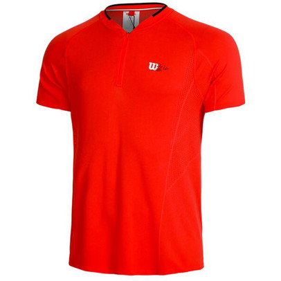 Wilson Seamless 2.0 Padel Zipped Henley