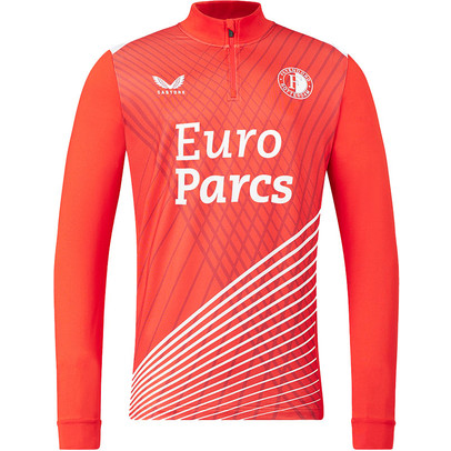 Castore Feyenoord Pre-Match Training Top Kids