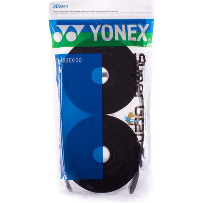 Yonex Super Grap Overgrip 30 Pcs. Black