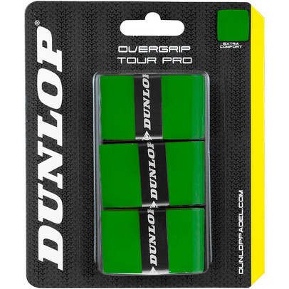 Dunlop Overgrip Tour Pro 3 St. Groen