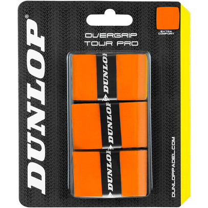 Dunlop Overgrip Tour Pro 3 St. Oranje