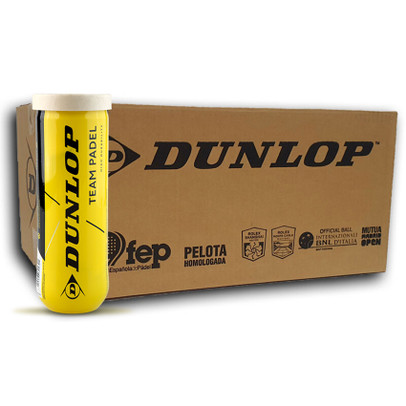 Dunlop Team Padel 24x3 St. (6 Dozijn)