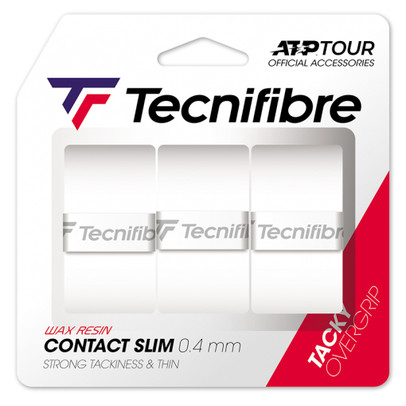 Tecnifibre Contact Slim Overgrip White
