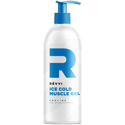 RÉVVI Ice Cold Cooling Muscle Gel Tryckpump