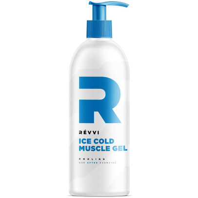 RÉVVI Ice Cold Cooling Muscle Gel Tryckpump