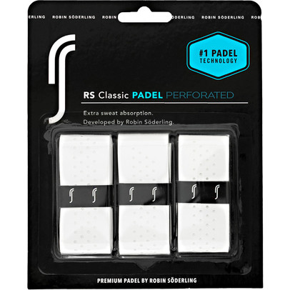 RS Padel Classic perforated Overgrip 3 St. Wit