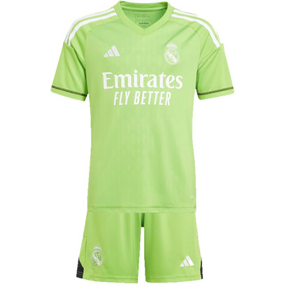 adidas Real Madrid Home Goalkeeper kit Kids