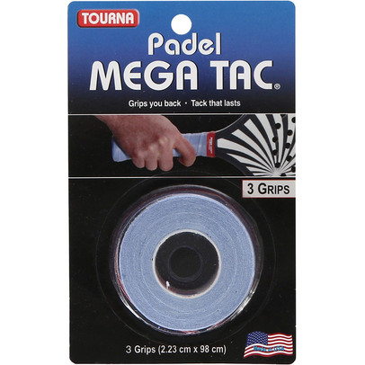 Tourna Padel Mega Tac Overgrip 3 Pcs. Blue