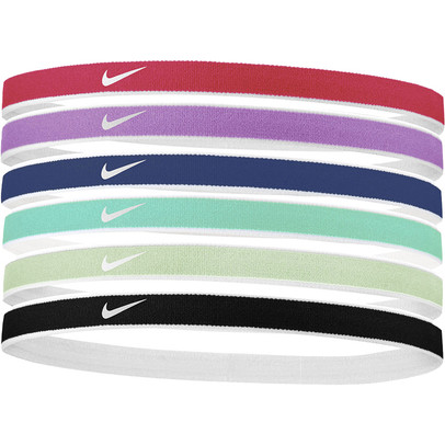 Nike Swoosh Tipped Headbands 6-Pack