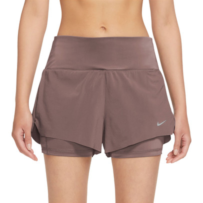Nike Dri-FIT Swift Mid-Rise 2in1 3'' Short Damen