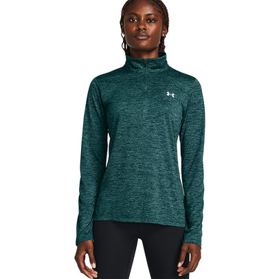 Under armour women's zip top discount