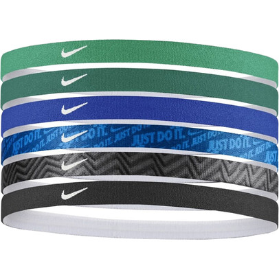 Nike Printed Hairbands 6 Pack PadelDirect