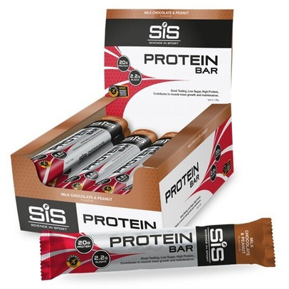 SIS Proteine Reep Melk Chocolade & Noten 12x64g