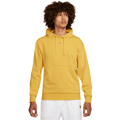 Nike heritage pullover hoodie in yellow clearance