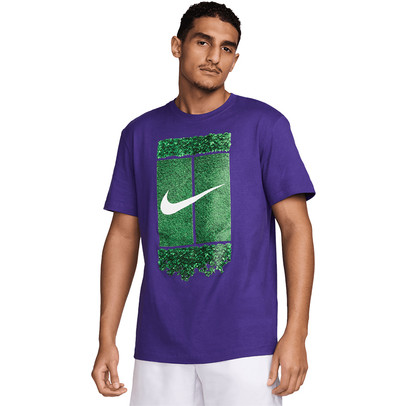 Nike court logo t shirt hot sale