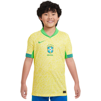 Nike Brazilië Thuis Shirt Kids 2024/2026